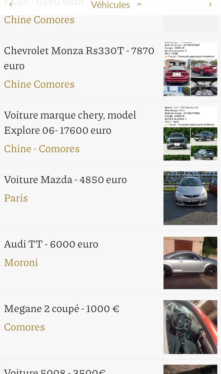 NassurMo's tweet photo. 🇰🇲 Comoco l'application mobile d'annonces comoriennes simple et gratuite 🇰🇲 Repartagez en max pour la faire connaître a la communauté. 
#comores #comorien #comorienne
#moroni https://t.co/MKuFAL52w4