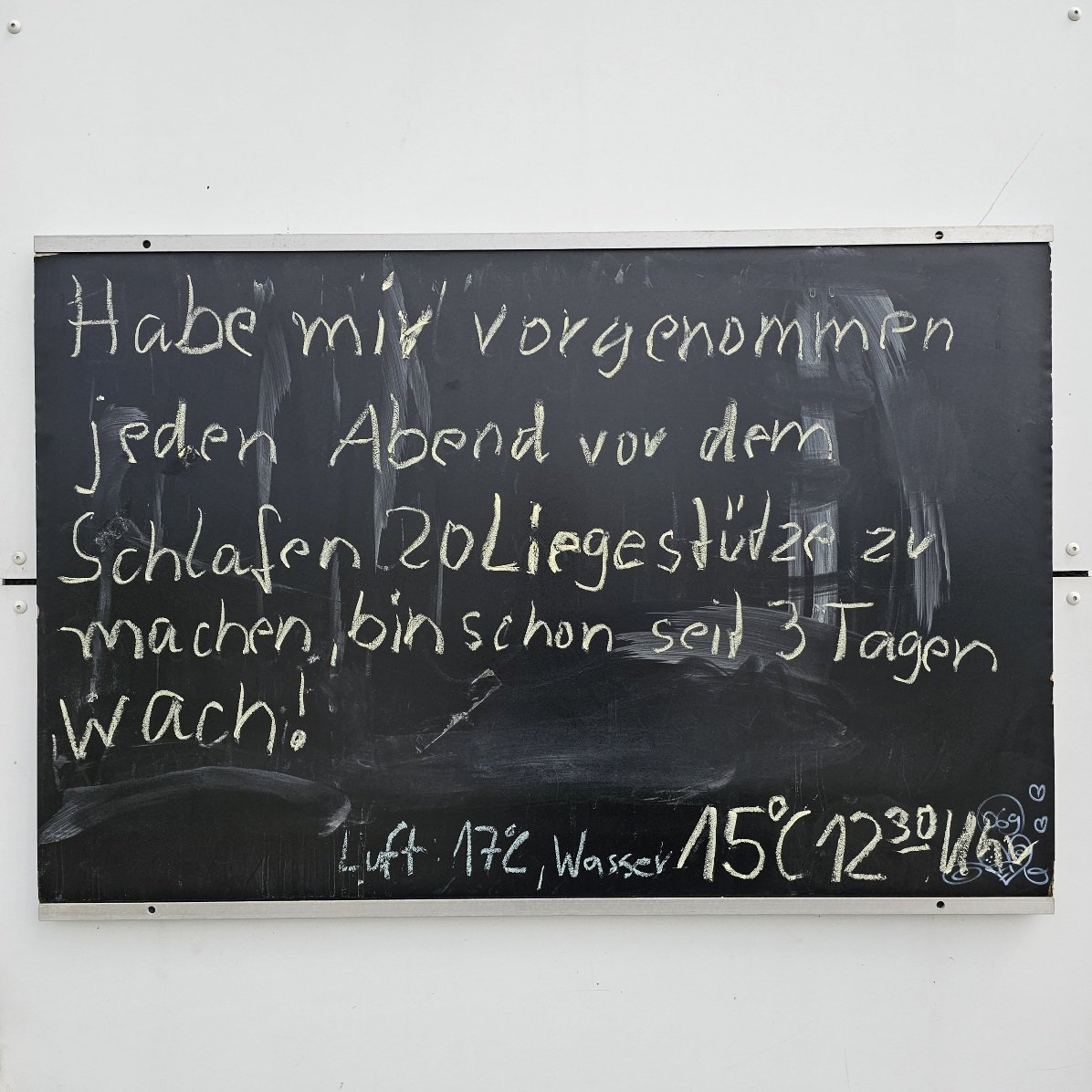 Der Sonntagsspruch der Rettungsschwimmer auf der Insel #Hiddensee 😀

#Tagesspruch