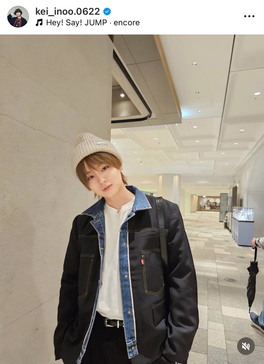Hey!Say!JUMP 伊野尾慧 インスタに掲載 📍麻布台ヒルズ 東京都港区麻布台