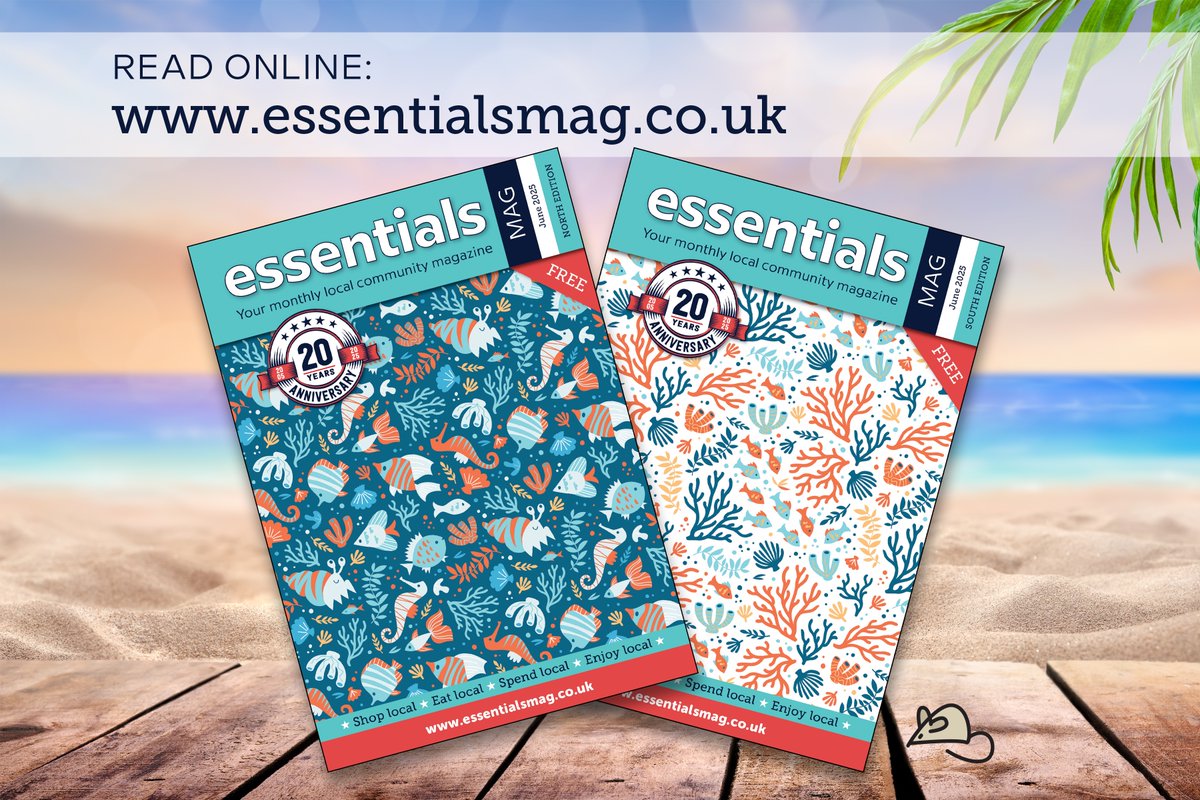 EssentialsMAG1's tweet image. The June editions of EssentialsMAG are out now - and also available to read online! They are full of local stories, events, businesses and community news. Read online at: essentialsmag.co.uk 
#EssentialsMAG #Wrexham #Cheshire #CommunityMagazine #LocalBusiness #SupportLocal