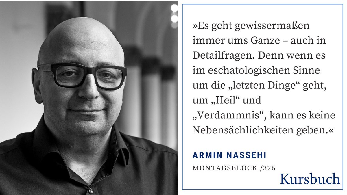 KURSBUCH (@kursbuchonline) on Twitter photo Eine der größten Errungenschaften der westlichen Moderne ist die Etablierung von argumentativen Grauzonen, statt sich falschen Dichotomien hinzugeben. Diese Struktur des Diskurses gerät zunehmend in Bedrängnis, so <a href="/ArminNassehi/">Armin Nassehi</a> im neuen #Montagsblock: kursbuch.online/montagsblock-3… Eine der größten Errungenschaften der westlichen Moderne ist die Etablierung von argumentativen Grauzonen, statt sich falschen Dichotomien hinzugeben. Diese Struktur des Diskurses gerät zunehmend in Bedrängnis, so <a href="/ArminNassehi/">Armin Nassehi</a> im neuen #Montagsblock: kursbuch.online/montagsblock-3…