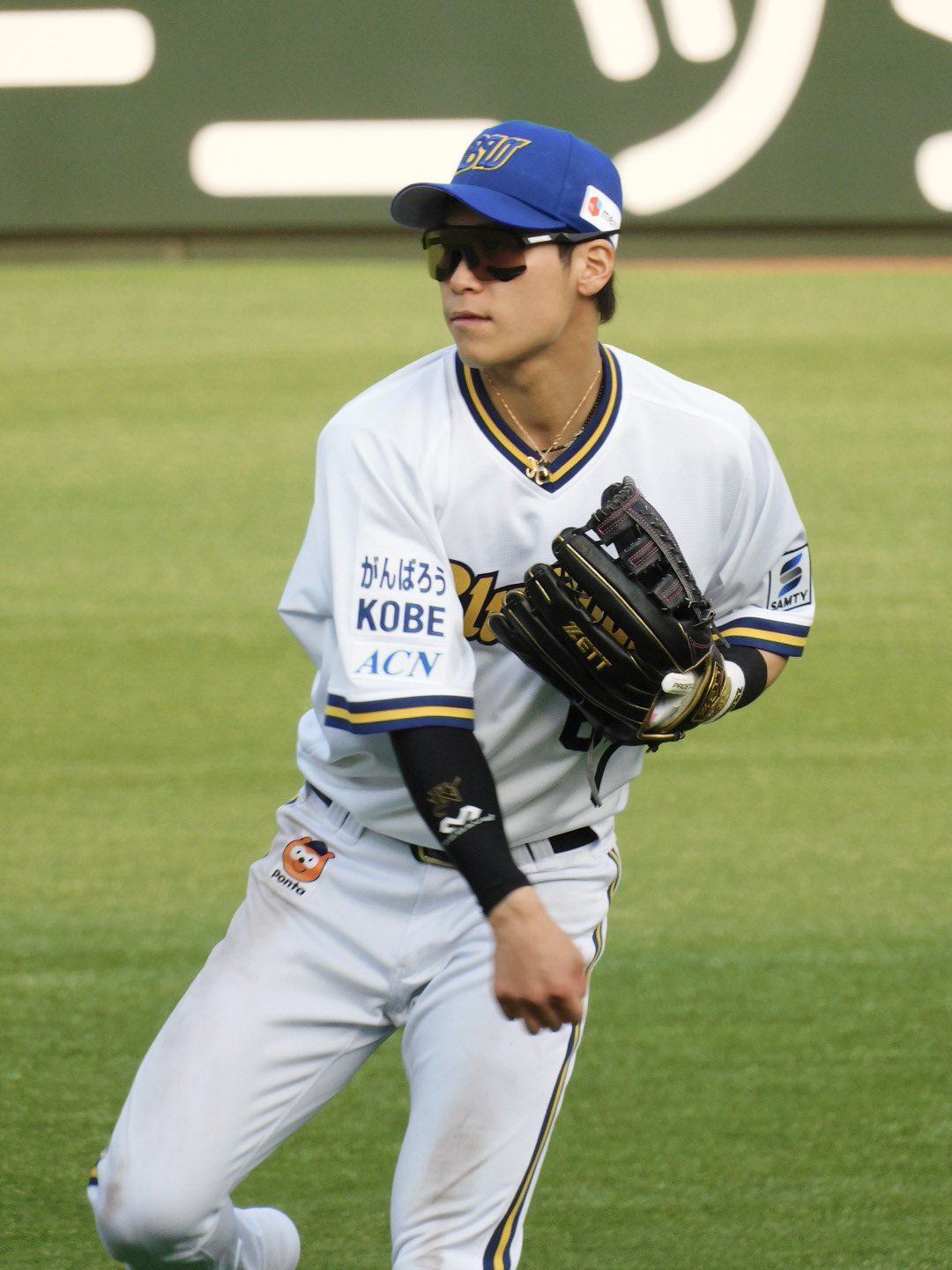 オリックス中川圭太67 ユニフォーム M 名作 オリックス #67中川圭太選手 配布ユニフォーム オリ姫デー