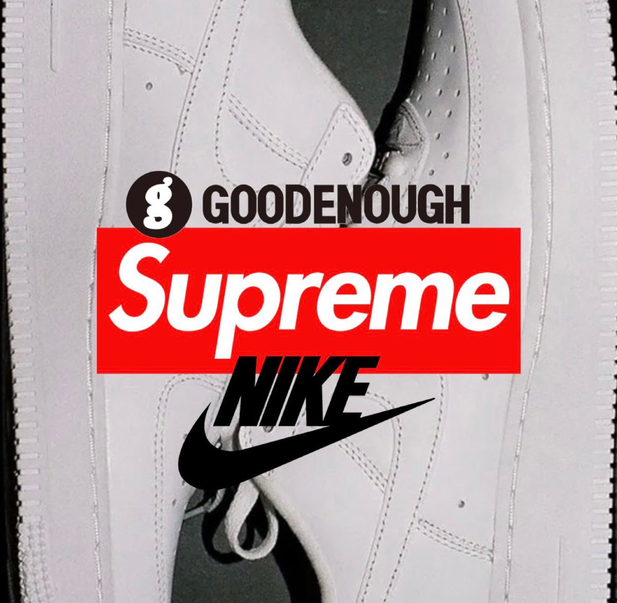 Supreme x GOODENOUGH x Nike 25SS Week15 が登場予定か 