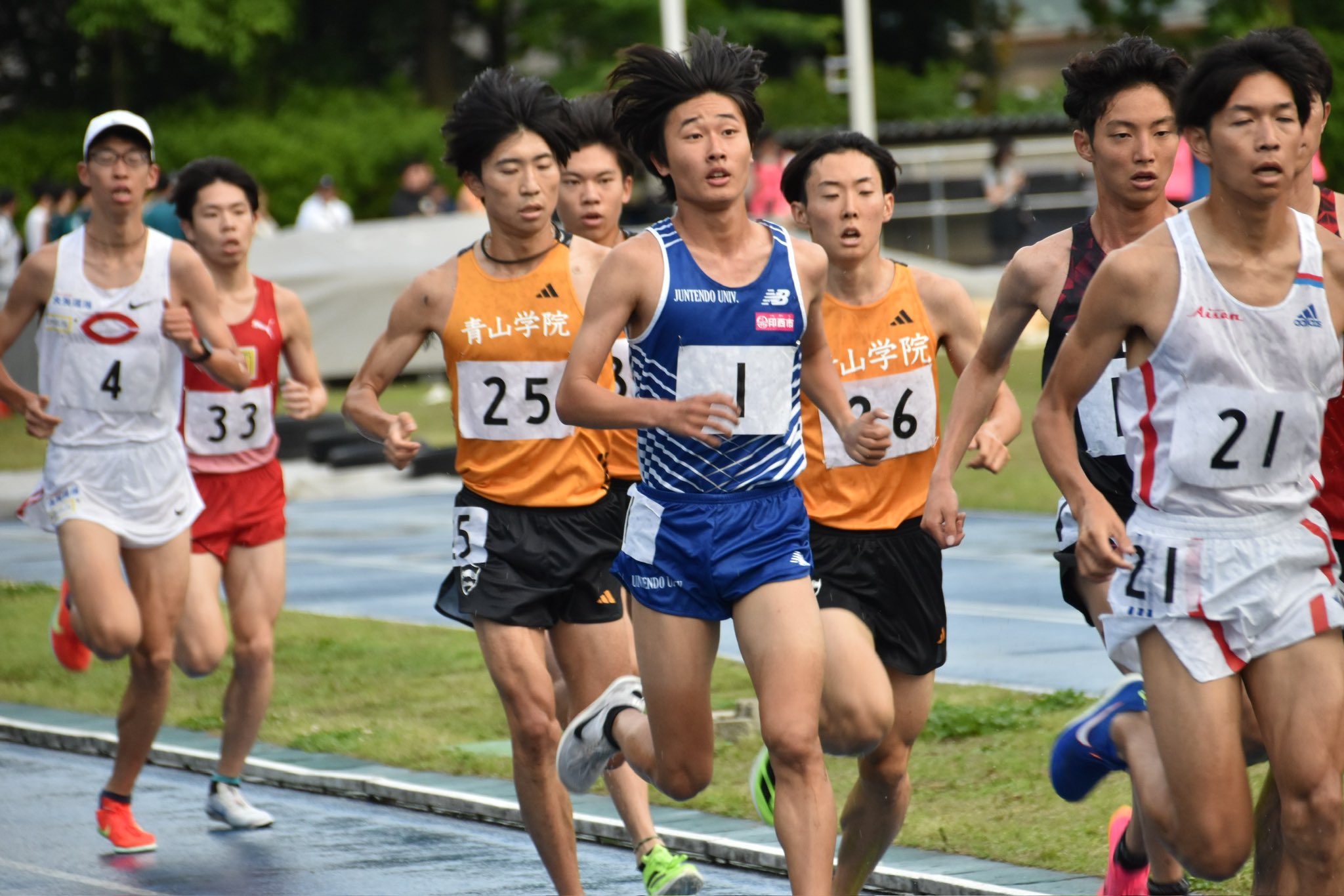 順天堂大学　陸上競技部　長距離　駅伝　Tシャツ 順天堂大学陸上競技部ユニフォーム