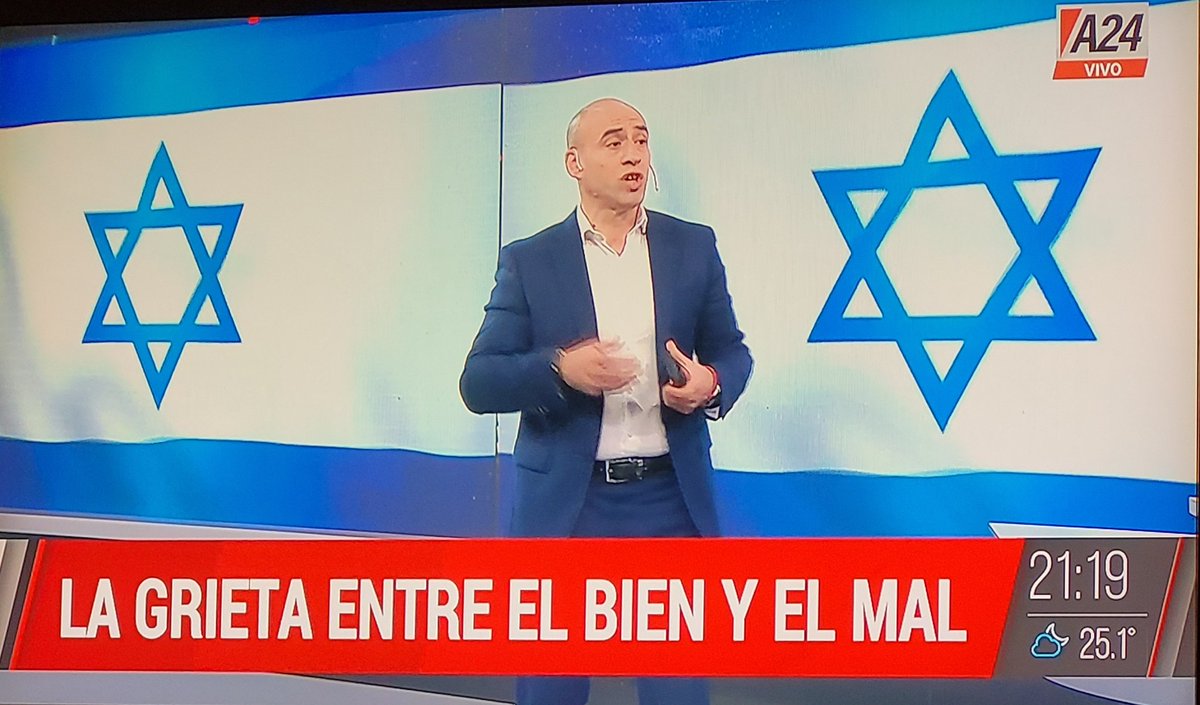 Una postal del periodismo argentino