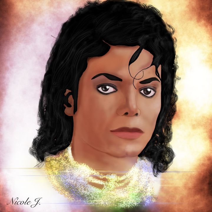 VGOS1's tweet image. Art of the Day: "King of Pop". Buy at: ArtPal.com/Realcole98?i=9…