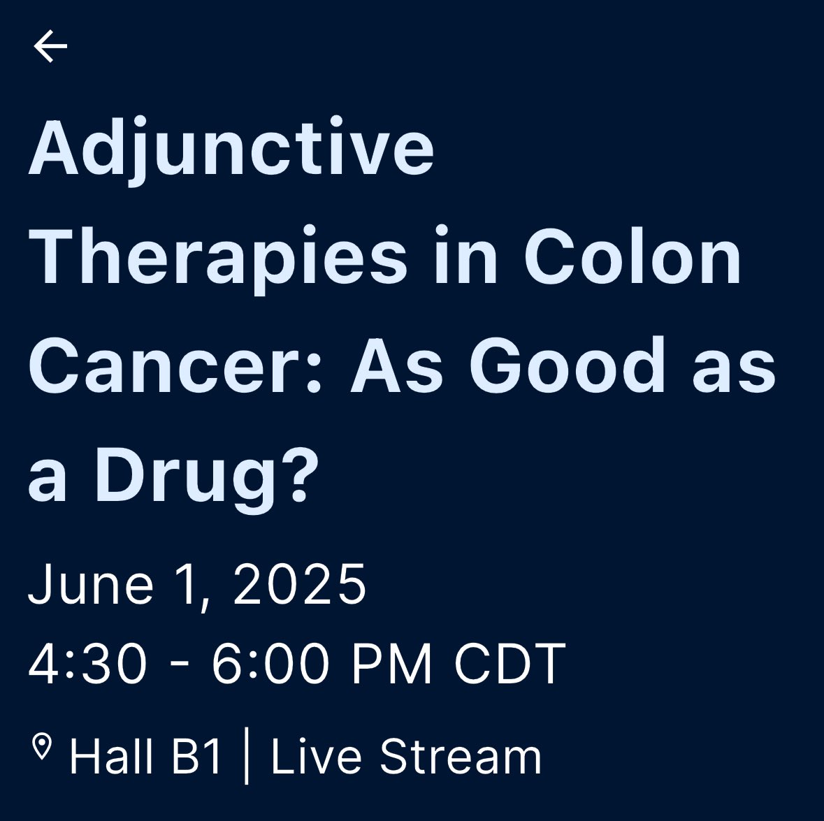 Sharlene Gill, MD, MPH, MBA, FASCO tweet media