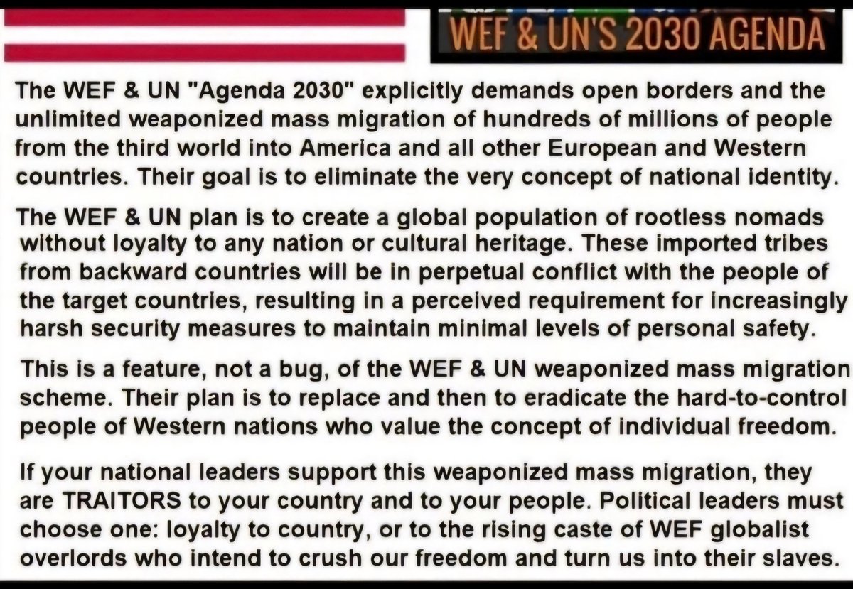 Truth/justice/freedom. (@kimflorey2) on Twitter photo <a href="/JimFergusonUK/">Jim Ferguson</a> It is intentional destruction. It is the UN/WEF agenda.
Enabled by wefpuppets vonder leyen, macron, starmer etc.
The terror, the hell, the fear, the rampant co-ordination of destruction is the abhorrent dream of control freaks, hellbent on breaking civilisation. Insanity. <a href="/JimFergusonUK/">Jim Ferguson</a> It is intentional destruction. It is the UN/WEF agenda.
Enabled by wefpuppets vonder leyen, macron, starmer etc.
The terror, the hell, the fear, the rampant co-ordination of destruction is the abhorrent dream of control freaks, hellbent on breaking civilisation. Insanity.