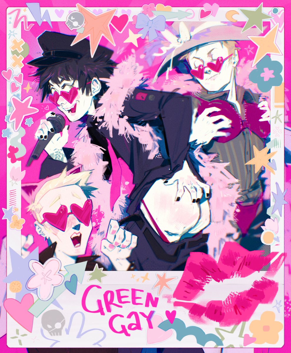 2damn2giveaglam's tweet image. #greenday