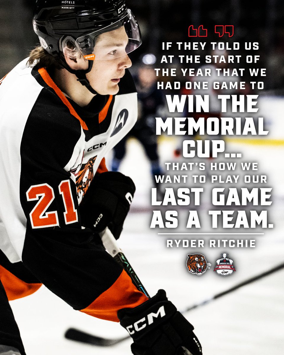 Western Hockey League (@thewhl) on Twitter photo There's no better way to end the season than with the #MemorialCup on the line.
<a href="/tigershockey/">Medicine Hat Tigers</a> | <a href="/mnwild/">Minnesota Wild</a> There's no better way to end the season than with the #MemorialCup on the line.
<a href="/tigershockey/">Medicine Hat Tigers</a> | <a href="/mnwild/">Minnesota Wild</a>