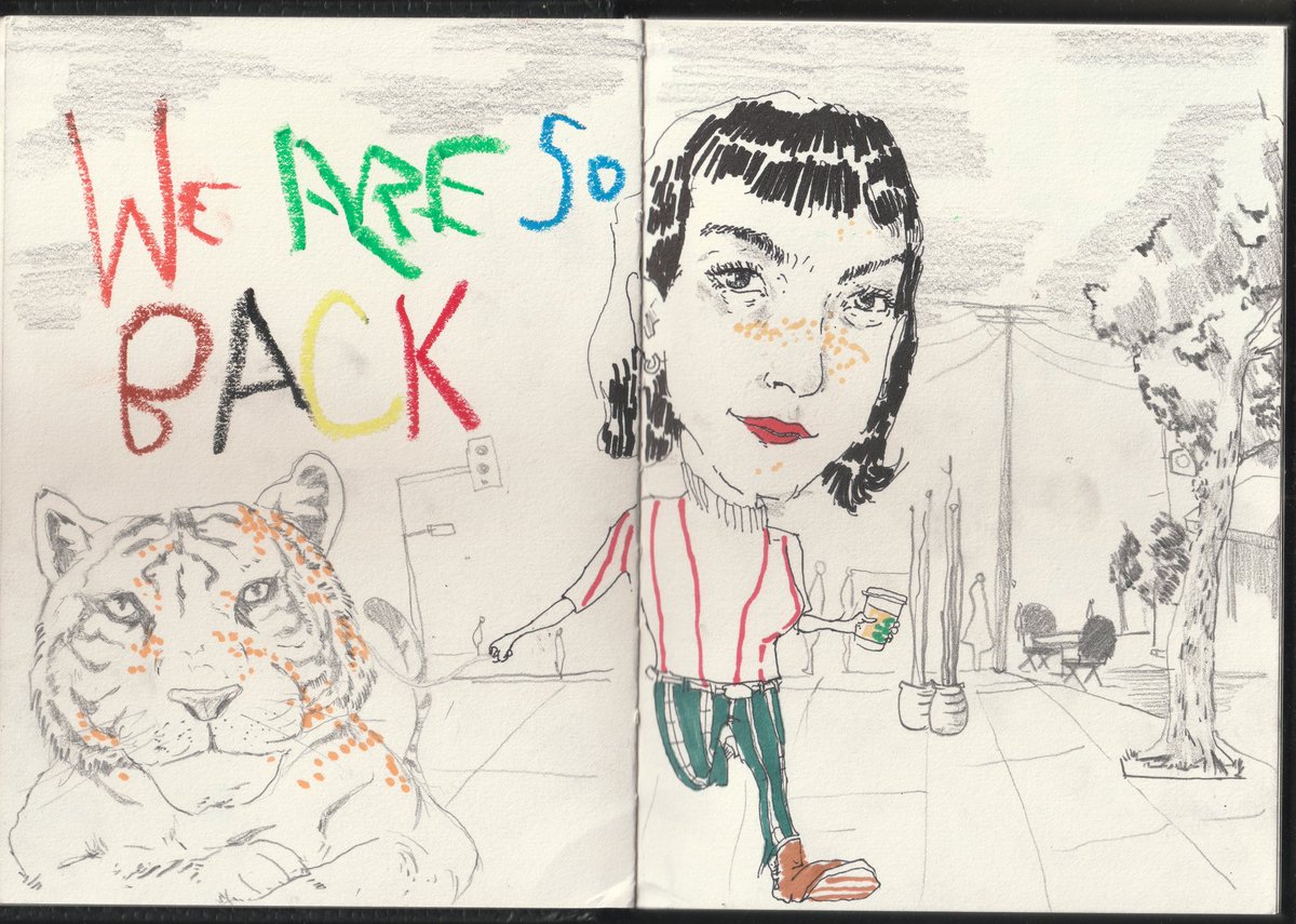 TheTrumanJosh's tweet photo. Sunday Pages #art #illustration #drawing #sketchbook https://t.co/8BxILxTs1Q