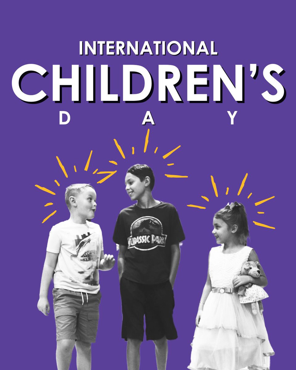 afc_tarrant's tweet image. May we continue to fight for and advocate for children's rights and well-being while providing them with a safe and loving environment. 💪 Happy International Children's Day! #internationalchildrensday