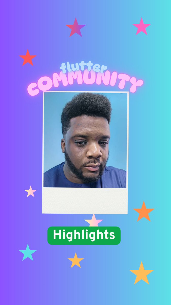 fluttercomhigh's tweet image. On Today’s episode of Flutter community highlights Join us as we interview David Orakpo .
He went from being an Xamarin dev to Flutter HNG finalist in 5 months
-
Link is on our bio .
medium.com/p/flutter-comm…
-
#fluttercommunityhighlight
-
spotlight @DavidOrakpo