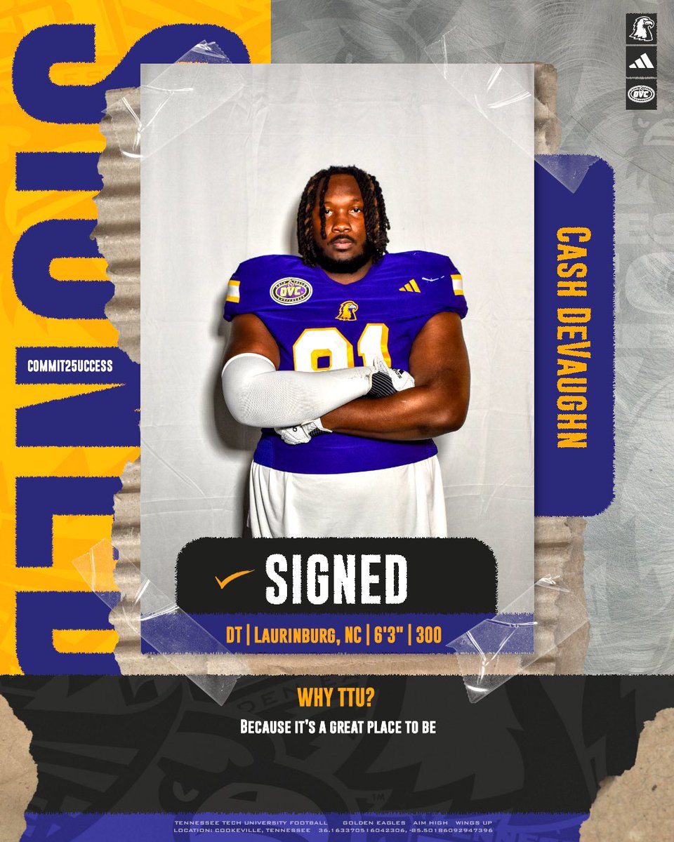 Cash DeVaugn is officially a Golden Eagle!

<a href="/Cash_D79/">Cash Devaughn 💰⚡️</a> 
#AimHigh | #WingsUp