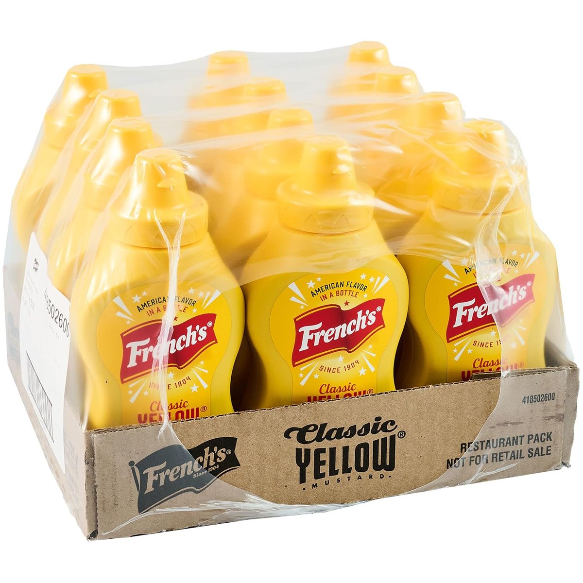 French's Classic Yellow Mustard Squeeze Bottle, 8 oz (12 pack) is $9.46 on Amazon amzn.to/3Hl2cAq #ad