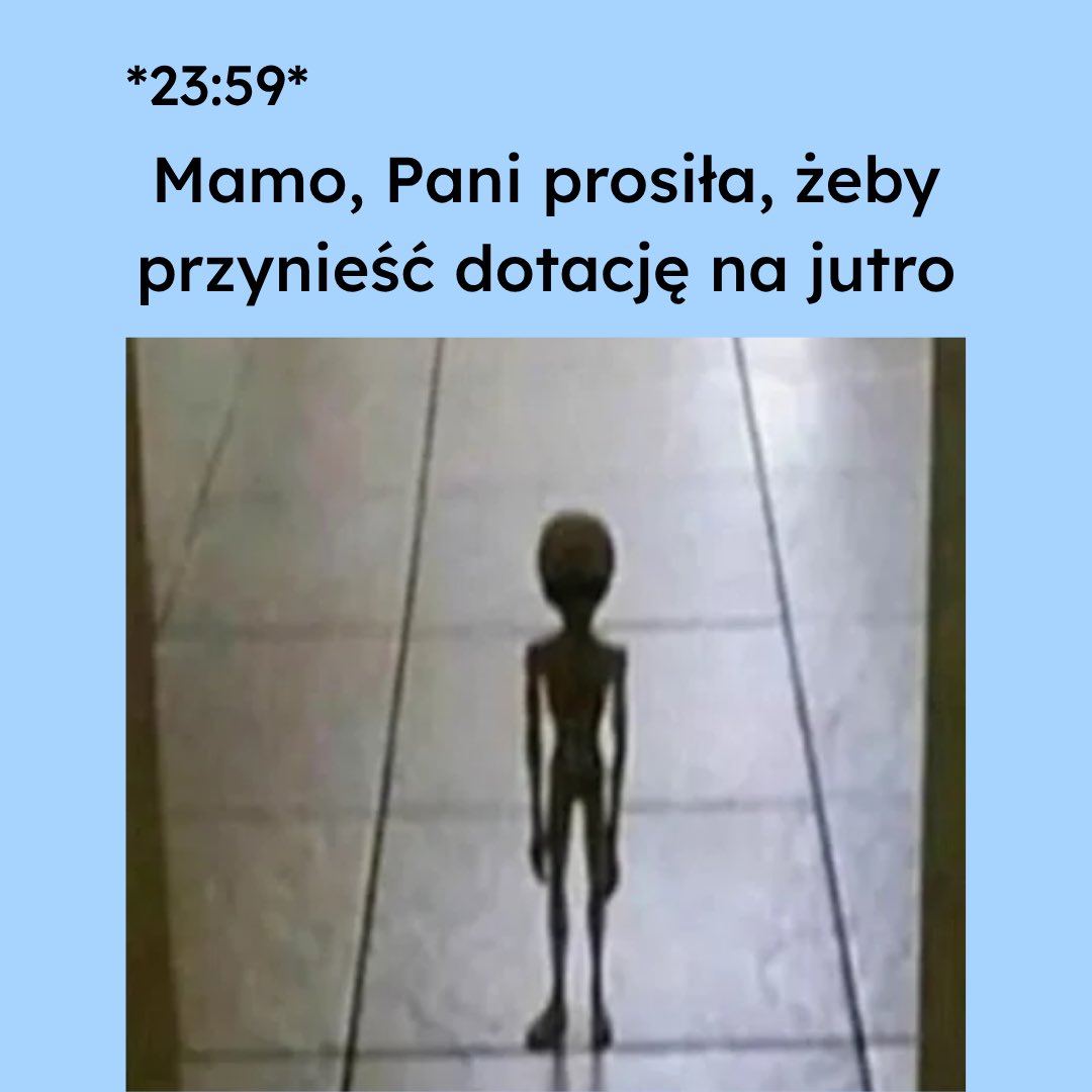 Kto choć raz tak nie zrobił, niech pierwszy rzuci wnioskiem. 

#DzieńDziecka