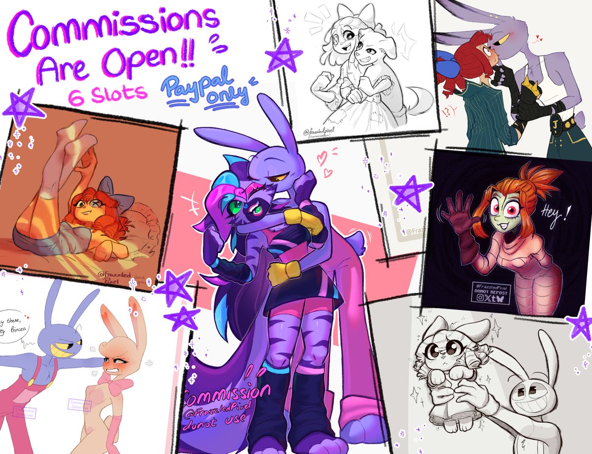 FrazzledPixel's tweet image. 🎀C//MMISI//NS ARE OPEN🎀6 SLOTS ONLY!

⭕For claim-ng a Slot, DM me here on my twitter. I req-est you to start your first m-ssage in my dms with &quot;CM-Pix&quot; so I can know that you are not a b::t!! ^^

⭕For more details and prices, Look in replies: