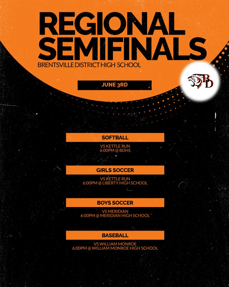 Tuesday will be busy with 4 teams playing in the Region 3B Semifinals with a trip to the state tournament on the line. Tickets are available at my.hometownticketing.com/agency/bc0b115…