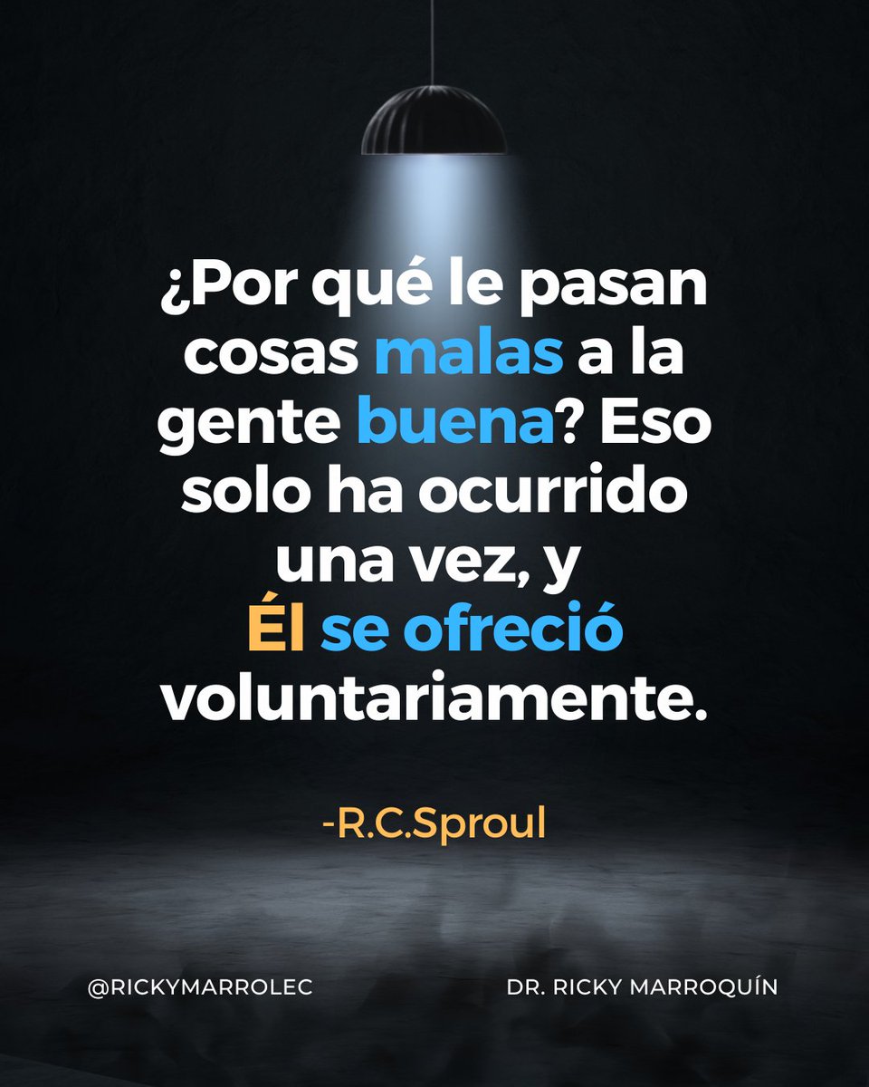 La única vez que algo verdaderamente malo le pasó a alguien verdaderamente  bueno… fue en la cruz. Y lo hizo por amor a ti.” ¿Por qué le pasan cosas  malas a la, image size:960x1200