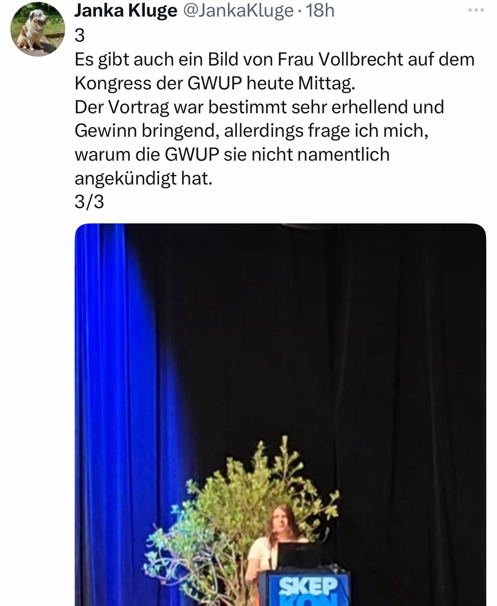 Schrödinger (@of_schroedinger) on Twitter photo Weil irgendwelche Männer in Frauenkleider ansonsten dort aufgetaucht wären und versucht hätten Frau <a href="/Frollein_VogelV/">Frau Marie 🐦</a> einzuschüchtern oder die gesamte Veranstaltung zu stören. Weil irgendwelche Männer in Frauenkleider ansonsten dort aufgetaucht wären und versucht hätten Frau <a href="/Frollein_VogelV/">Frau Marie 🐦</a> einzuschüchtern oder die gesamte Veranstaltung zu stören.