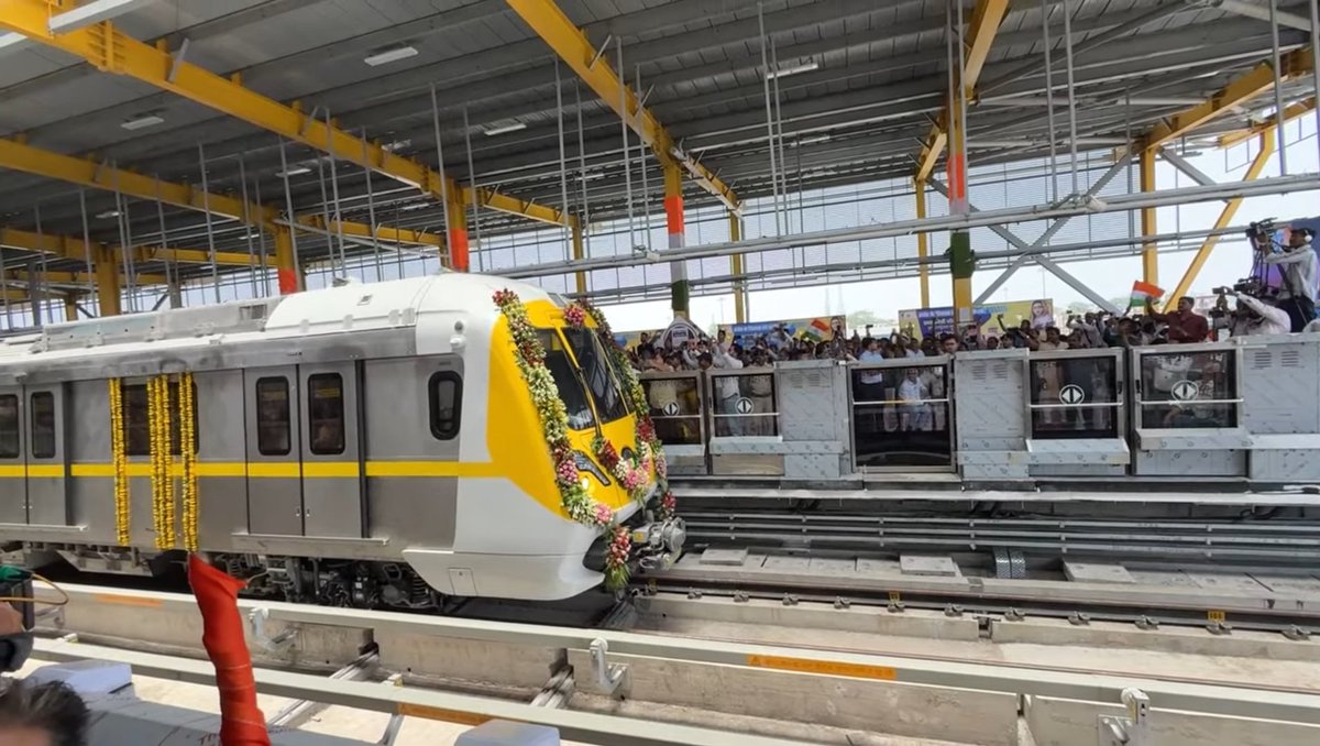 Indore metro was inaugurated by the prime Minister yesterday.