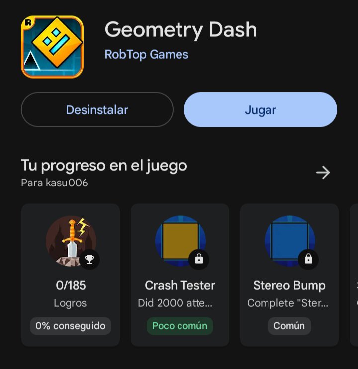 Desde cuándo hay logros en móvil???