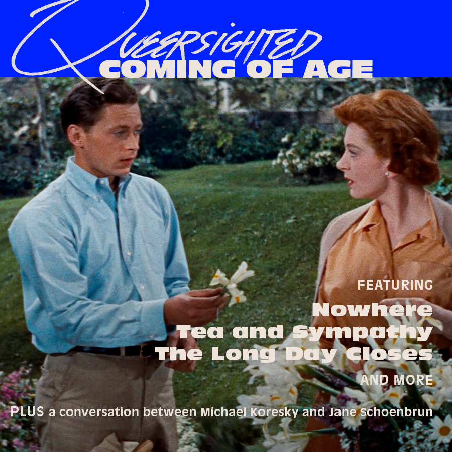 Criterion Collection (@criterion) on Twitter photo QUEERSIGHTED: COMING OF AGE • Now playing on
<a href="/criterionchannl/">Criterion Channel</a>! criterionchannel.com/queersighted-c…
Coming-of-age films reflect the emotional experience of queerness better than any other kind. In this new episode of QUEERSIGHTED, series curator Michael Koresky and special guest Jane QUEERSIGHTED: COMING OF AGE • Now playing on
<a href="/criterionchannl/">Criterion Channel</a>! criterionchannel.com/queersighted-c…
Coming-of-age films reflect the emotional experience of queerness better than any other kind. In this new episode of QUEERSIGHTED, series curator Michael Koresky and special guest Jane