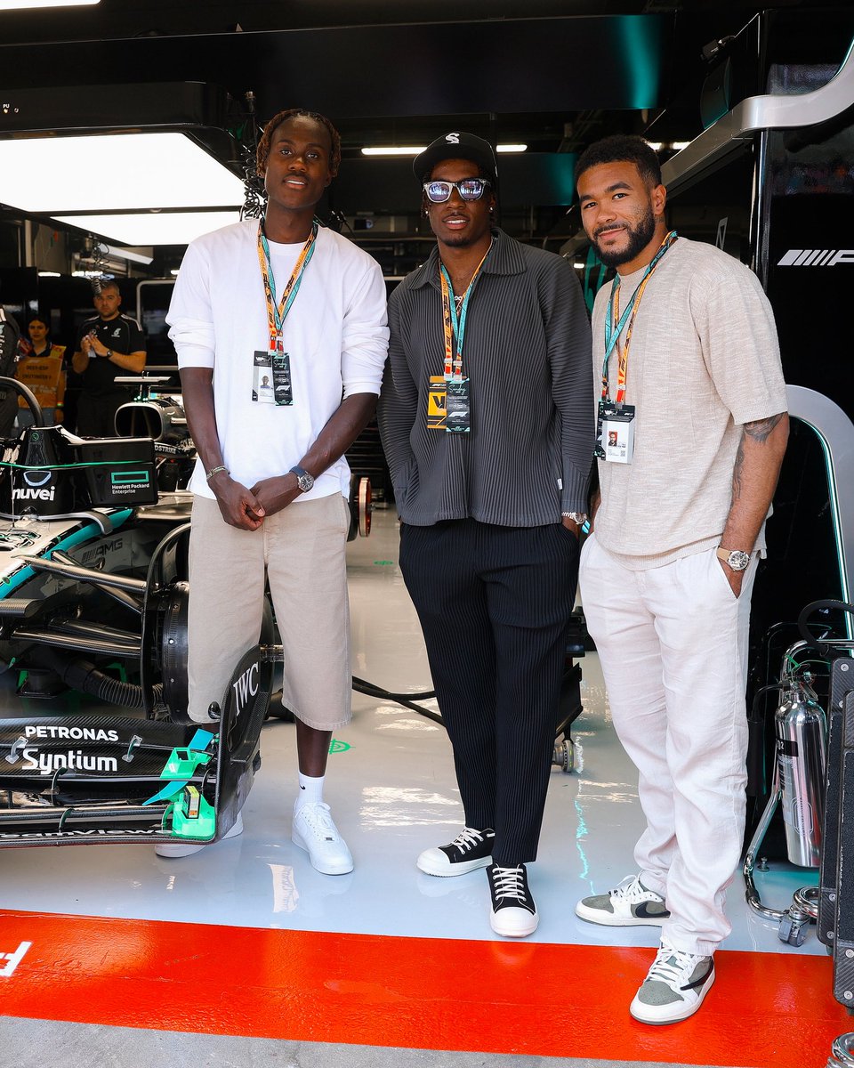 The lads at the #SpanishGP. 🏁