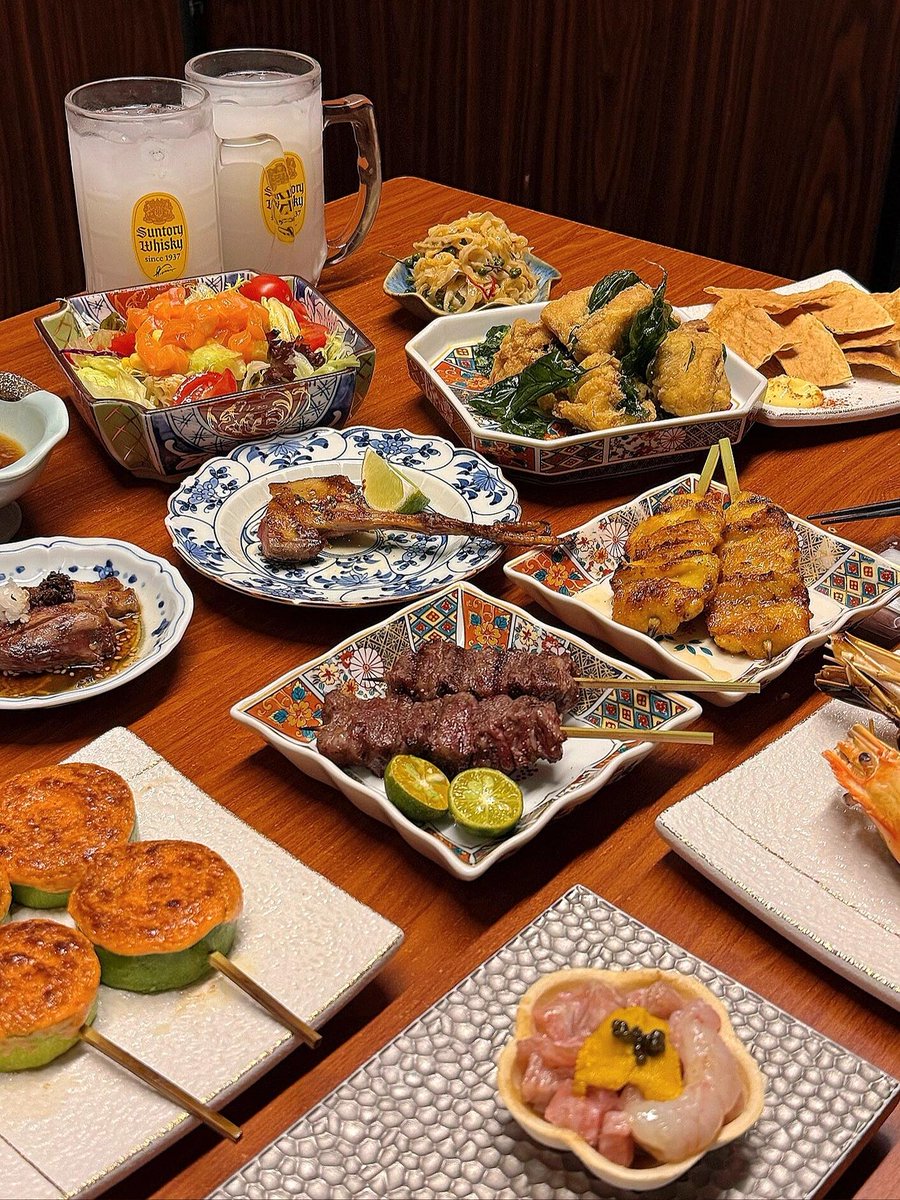 今夜の焼鳥屋です。