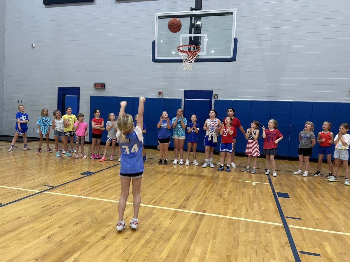 Great camp this week!  The future is bright! #Believe