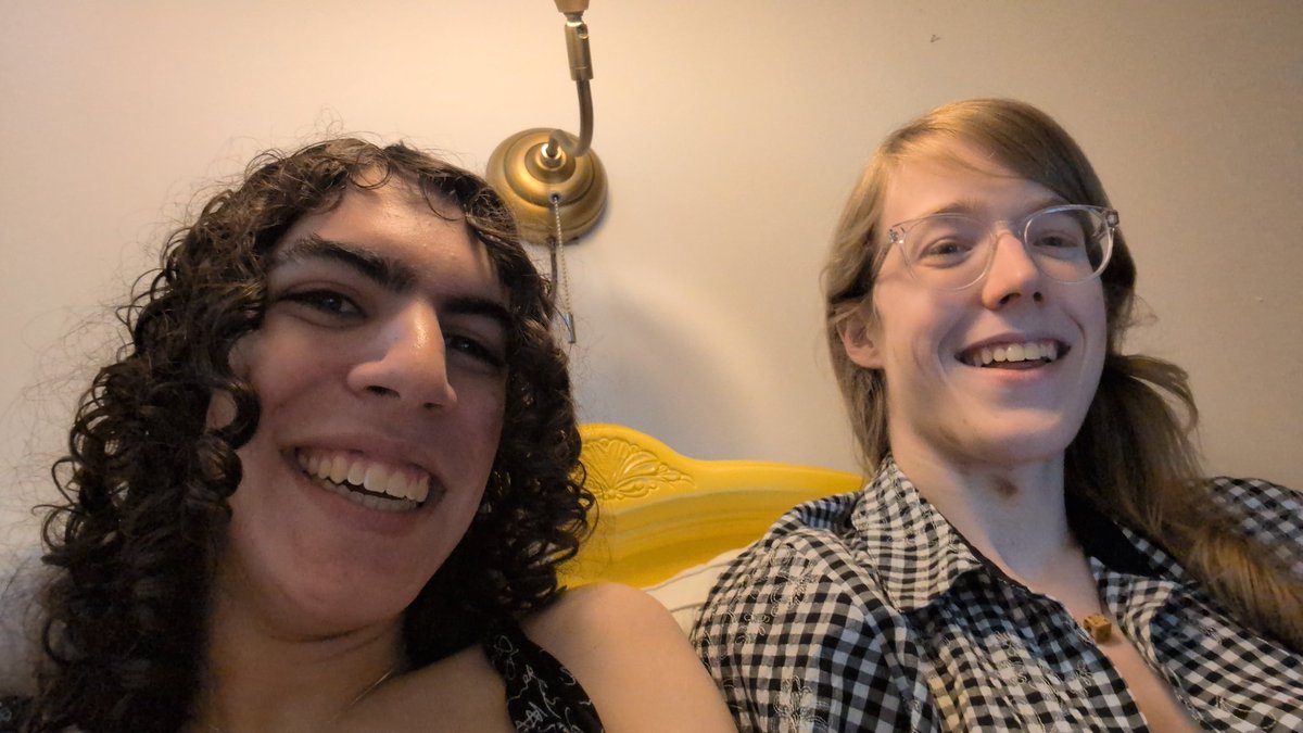 Happy Pride Month 
1 Year 

I didn't expect being trans to mean this much to me and I get sad a bit when I think about how long it took me to realize. At the end of the day, I did it, and am such a more full and real person than I was previously. Thank you all for your support <3