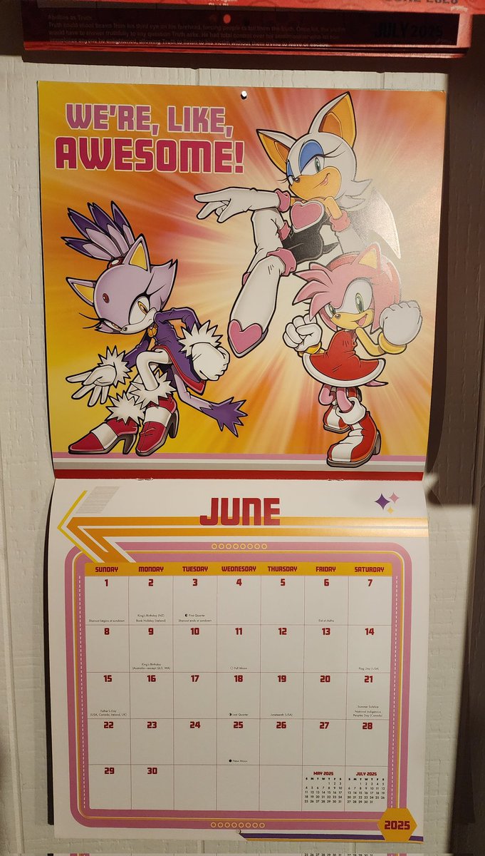 SonicCollects's tweet image. Time has flown by! It's already June. Does anyone have summer plans?