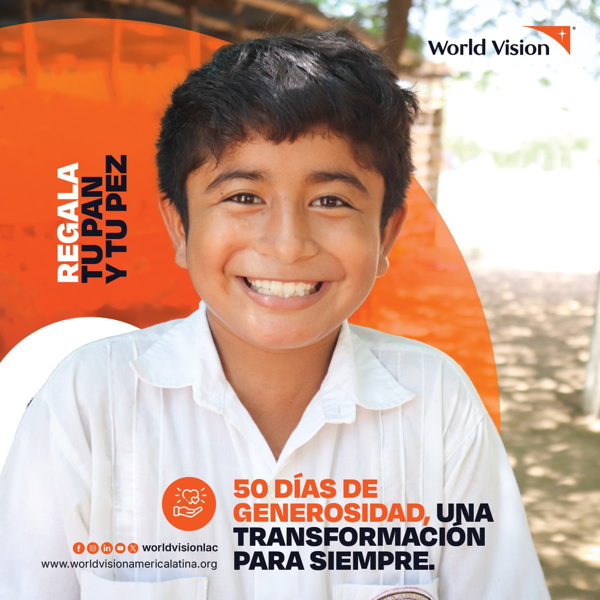 La campaña llega a su fin, pero el compromiso de la Iglesia sigue. Durante estos 50 días, miles de personas han sido impactadas por la generosidad de las iglesias en América Latina.

Gracias por ser parte. Sigamos multiplicando la esperanza.

#RegalaTuPanYTuPez