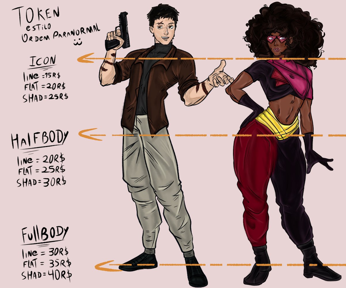 gabrivkitorkkj's tweet photo. gente,sou o gabs, to abrindo comissão de emergência, tenho q pagar umas coisas atrasados na nubank. Faço desenhos voltados pra rpgs,OCS,perfil, corpo todos, monstros e muito mais heheheh
aceito pix sempre mantenho contato
#OrdemParanormal #EnigmaDoMedo #RPG #token  #Commission https://t.co/5e4nsDoHda