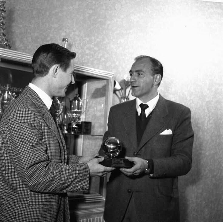 Best European player 1957: #AlfredoDiStéfano.