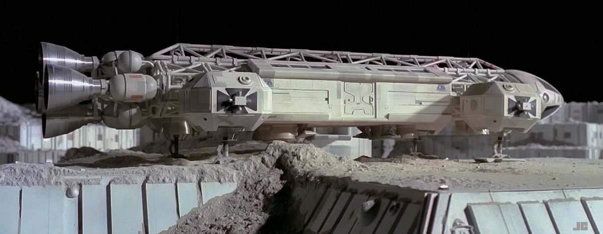 EagleAlpha1999's tweet image. Eagle 3 in 'The AB Chrysalis' #Space1999 #Eagle3 #Year2 #MoonbaseAlpha #SFX #practicaleFX #props #spaceships #scifi #eagletransporter #GerryAnderson