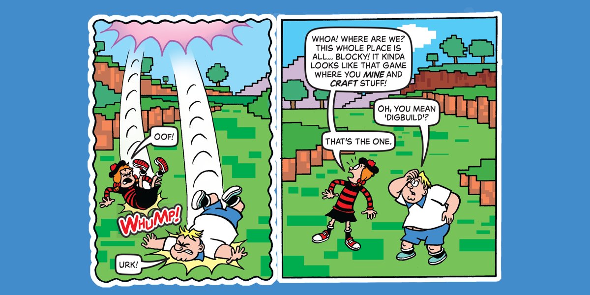 Oh yeah, Digbuild! We know that one... ⛏️