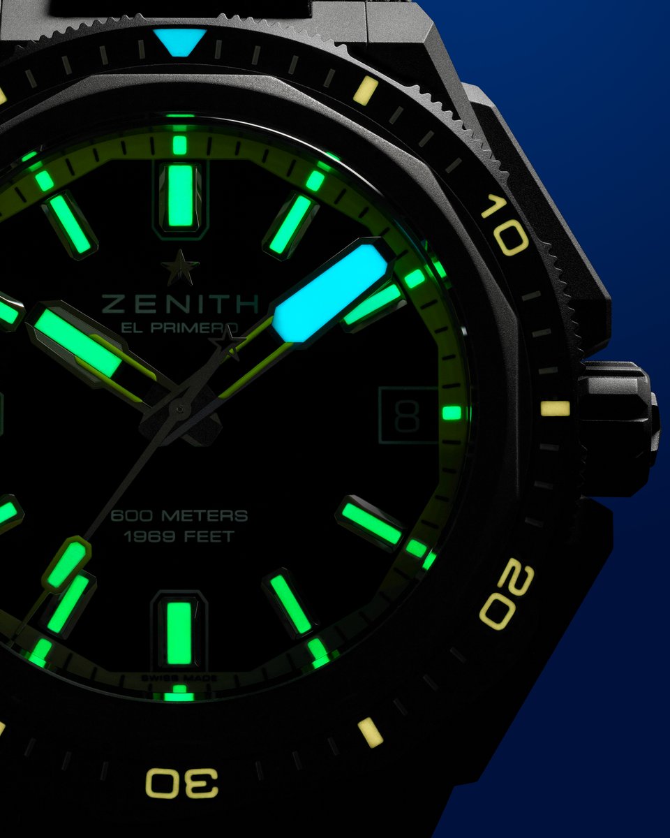 Exploring new depths. Launching 6.3.2025. 
#ZenithWatches #ZenithDefy #Zenith160Years