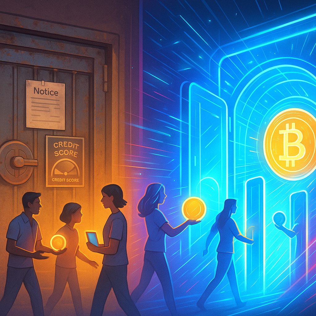 The “credit score” is a legacy filter.

With Bitcoin Powered Finance:
-> You pledge value
-> You unlock capital

No permission. 
No paperwork. 
Just protocol.

Bitcoin Powered Finance ⚡️
Build Wealth Smarter.
