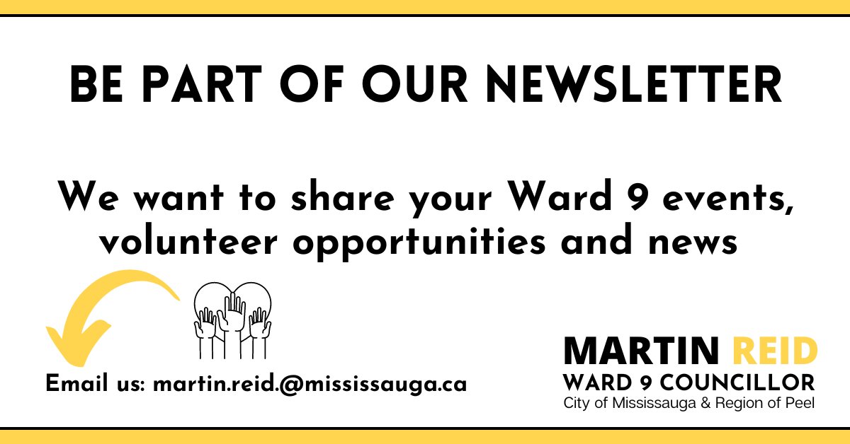 My June e-newsletter it out. If you're not on the mailing list, visit Ward9.ca and register today. As always, this month's edition is loaded with important updates, community news, events and announcements. 
bit.ly/4kmD4In