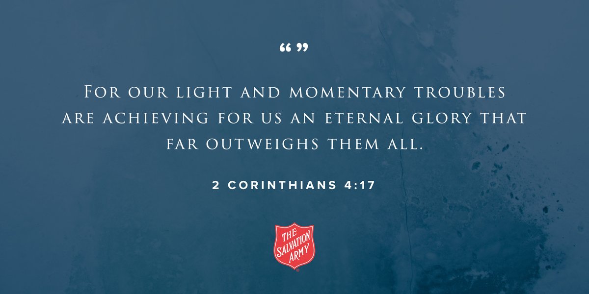 In the midst of life's troubles, remember the eternal glory that awaits. 

#sundayinspiration #bibleverse