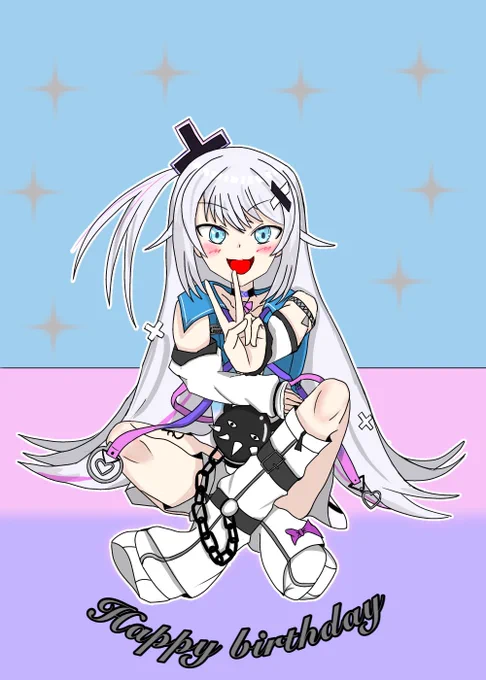 お誕生日おめでとうございます! #銀棘あーと #銀棘ぐみ生誕祭2025