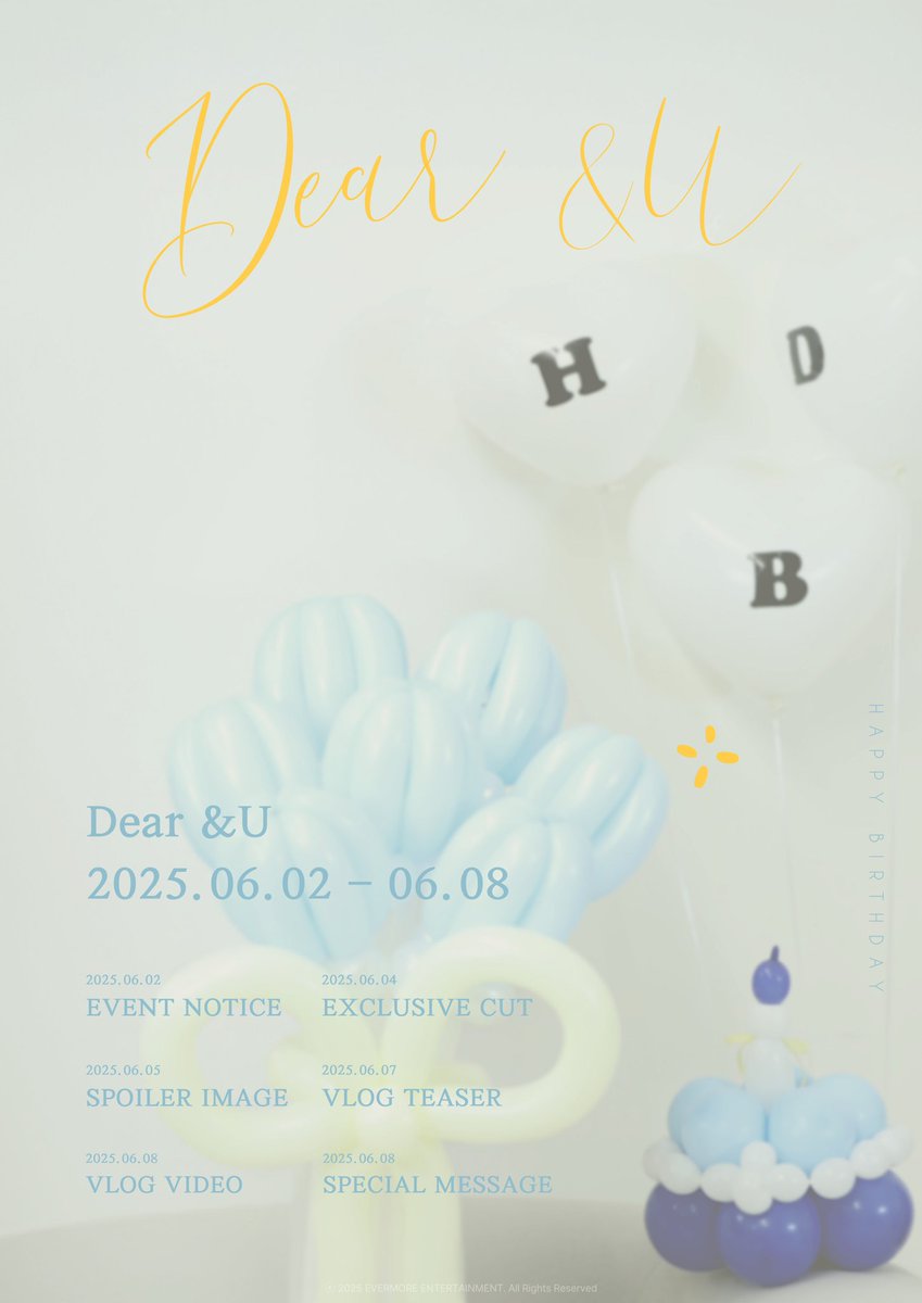 2025 KIMJONGHYEON BIRTHDAY [Dear &amp;U]
Schedule 📅

2025.06.08💛

#KimJonghyeon #김종현
#HAPPYJONGHYEONDAY
#Dear_앤유