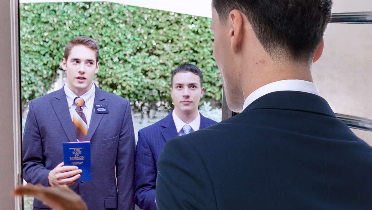 TheBabylonBee's tweet image. 27-Hour Stalemate As Mormons Knock On Door Of Jehovah's Witnesses buff.ly/LmqjUnD