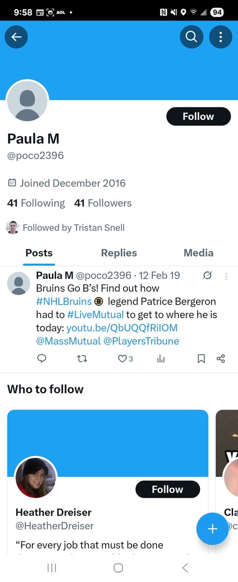 Ever since I've shadowbanned, my tweets are going to people that are followed by Tristan Snell. Why does he always follow accounts with hardly any followers? Anyone experiencing this?