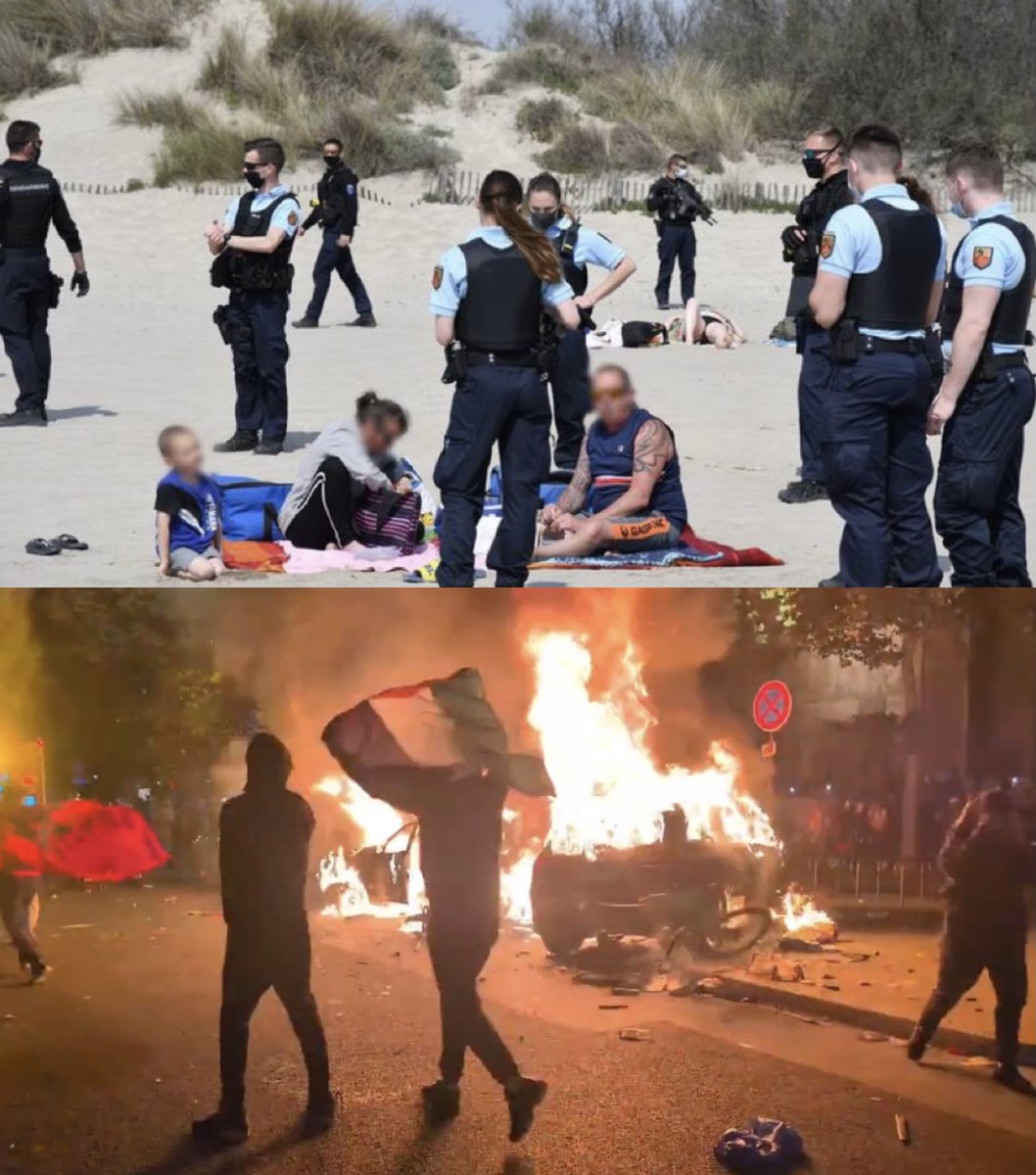 pedro____world's tweet photo. O rácio de polícia que os governos europeus enviam para punir cidadãos pacíficos versus cidadãos violentos, é algo que um dia alguém terá que explicar. https://t.co/Fw41QMeDIm