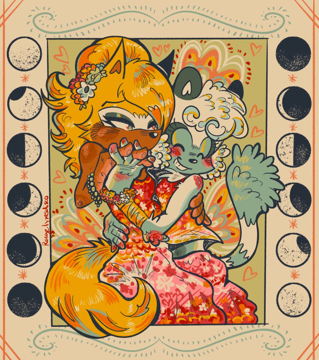 Happy pride month!!!
#Whispangle #WhisperTheWolf #TangleTheLemur #SonicTheHedgehog