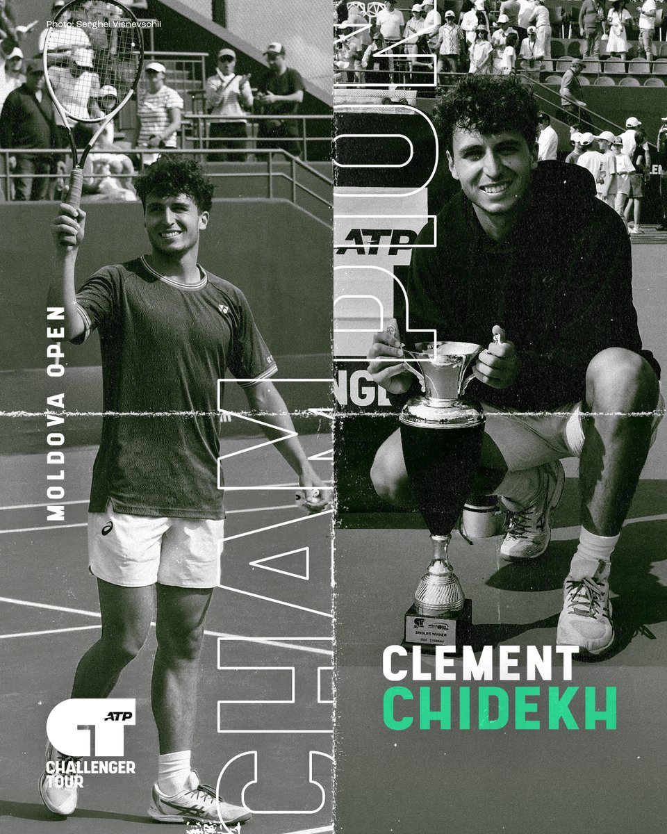 Chidekh reigns in Chisinau 👑

#ATPChallenger