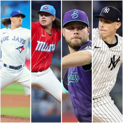 June 1st MLB Bet Slip⚾️:

$20 To Someone Who Likes This If We Go 4/4✅

Kevin Gausman u19.5 Outs (-115)
Ryan Weathers o4.5 Ks (-125)
Corbin Burnes u18.5 Outs (-120)
Ryan Yarbrough u15.5 Outs (-125)

Action all day on a Sunday, beautiful stuff.

Drop a ♥️ if you're tailing!