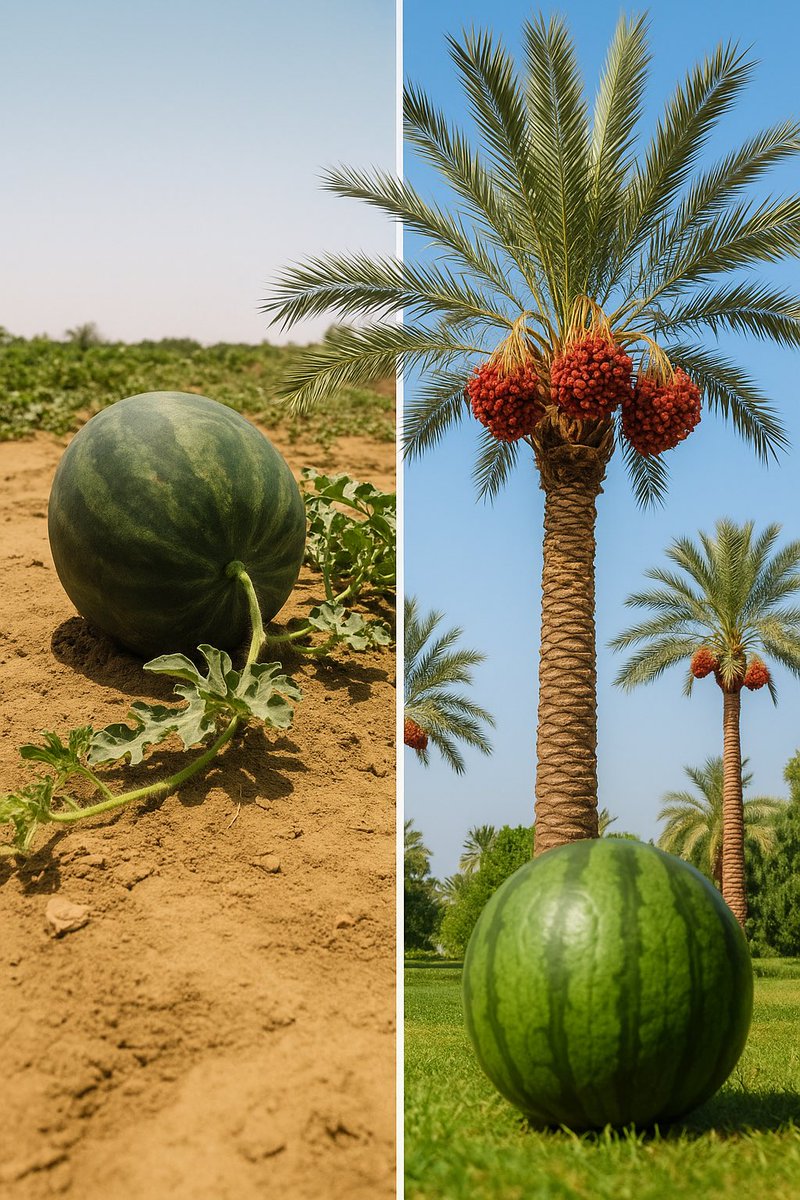 رجل دخل حديقة فتعجب:

•شجرة صغيرة تحمل ثمرة كبيرة!
•ونخلة شاهقة تحمل تمرات صغيرة!

فاستغرق في التفكير:
كيف لم تُعكس الأمور؟
ثم جلس تحت نخلة، فوقعت عليه تمرة صغيرة، فحمد الله أن الثمرة لم تكن بطيخة!
وقال: “لكانت أنهت حياتي!”
ففهم عندها أن لله حكمة في خلقه وتقديره. 

سبحان الله